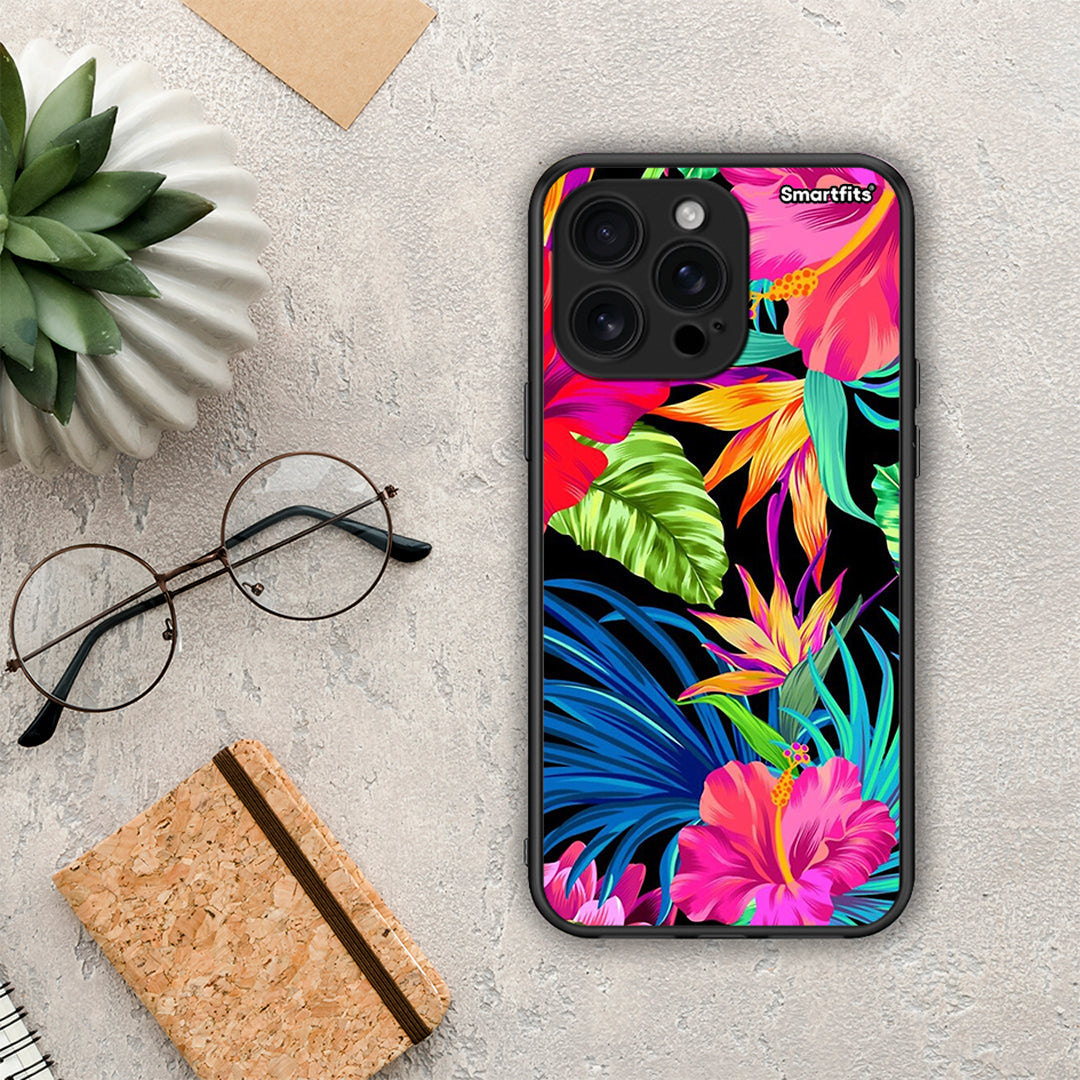 Tropical Flowers - iPhone 16 Pro Max θήκη