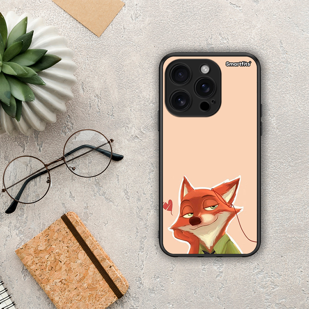 Nick Wilde And Judy Hopps Love 1 - iPhone 16 Pro θήκη