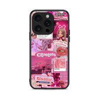 Thumbnail for iPhone 16 Pro Pink Love Θήκη Αγίου Βαλεντίνου από τη Smartfits με σχέδιο στο πίσω μέρος και μαύρο περίβλημα | Smartphone case with colorful back and black bezels by Smartfits