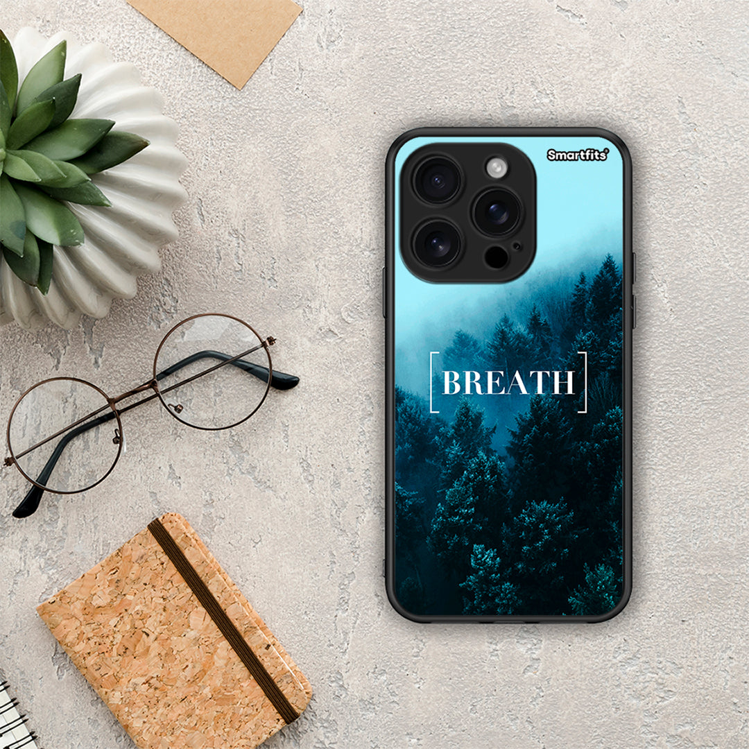 Quote Breath - iPhone 16 Pro θήκη