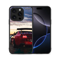 Thumbnail for Θήκη iPhone 16 Pro Racing Supra από τη Smartfits με σχέδιο στο πίσω μέρος και μαύρο περίβλημα | iPhone 16 Pro Racing Supra case with colorful back and black bezels