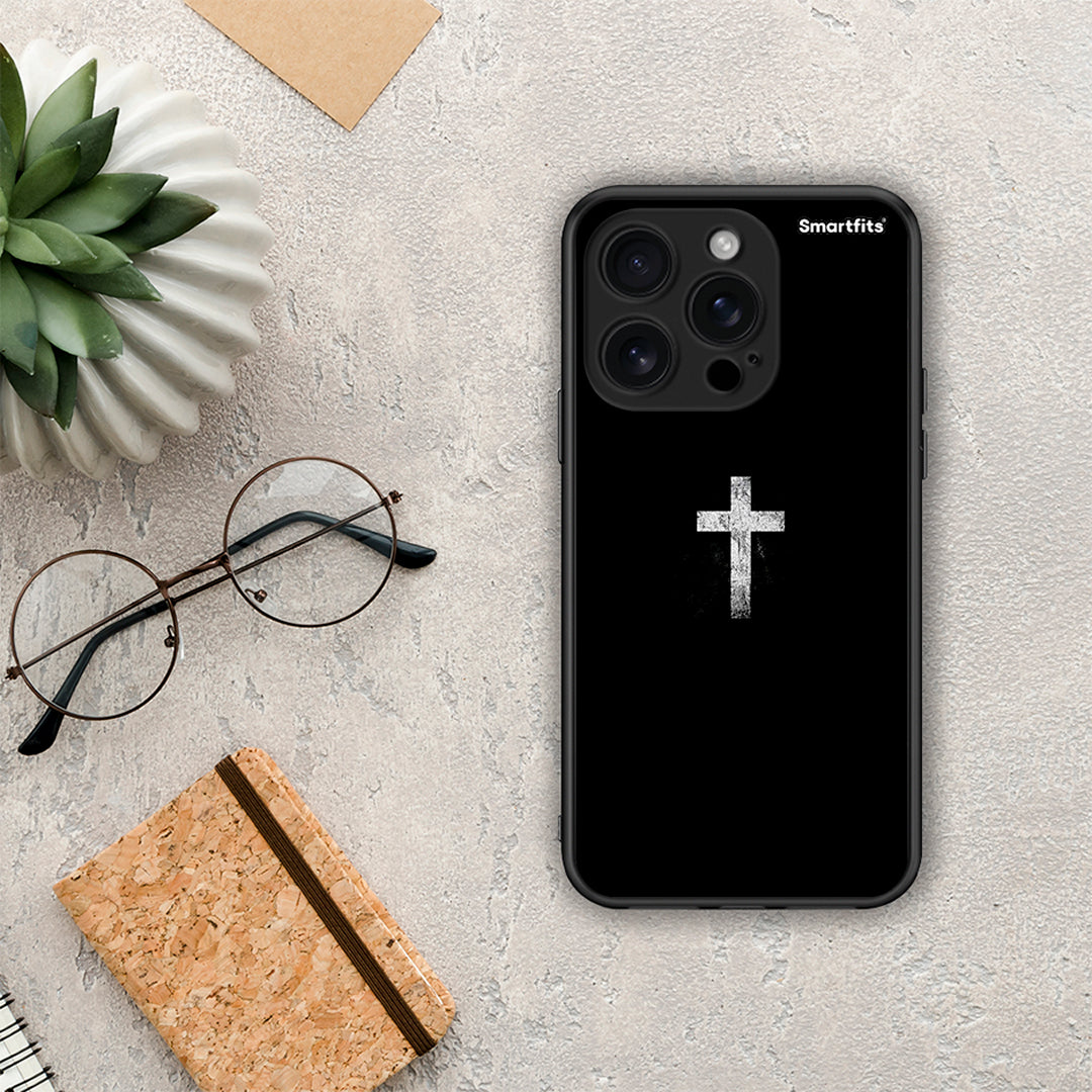 White Cross - iPhone 16 Pro θήκη