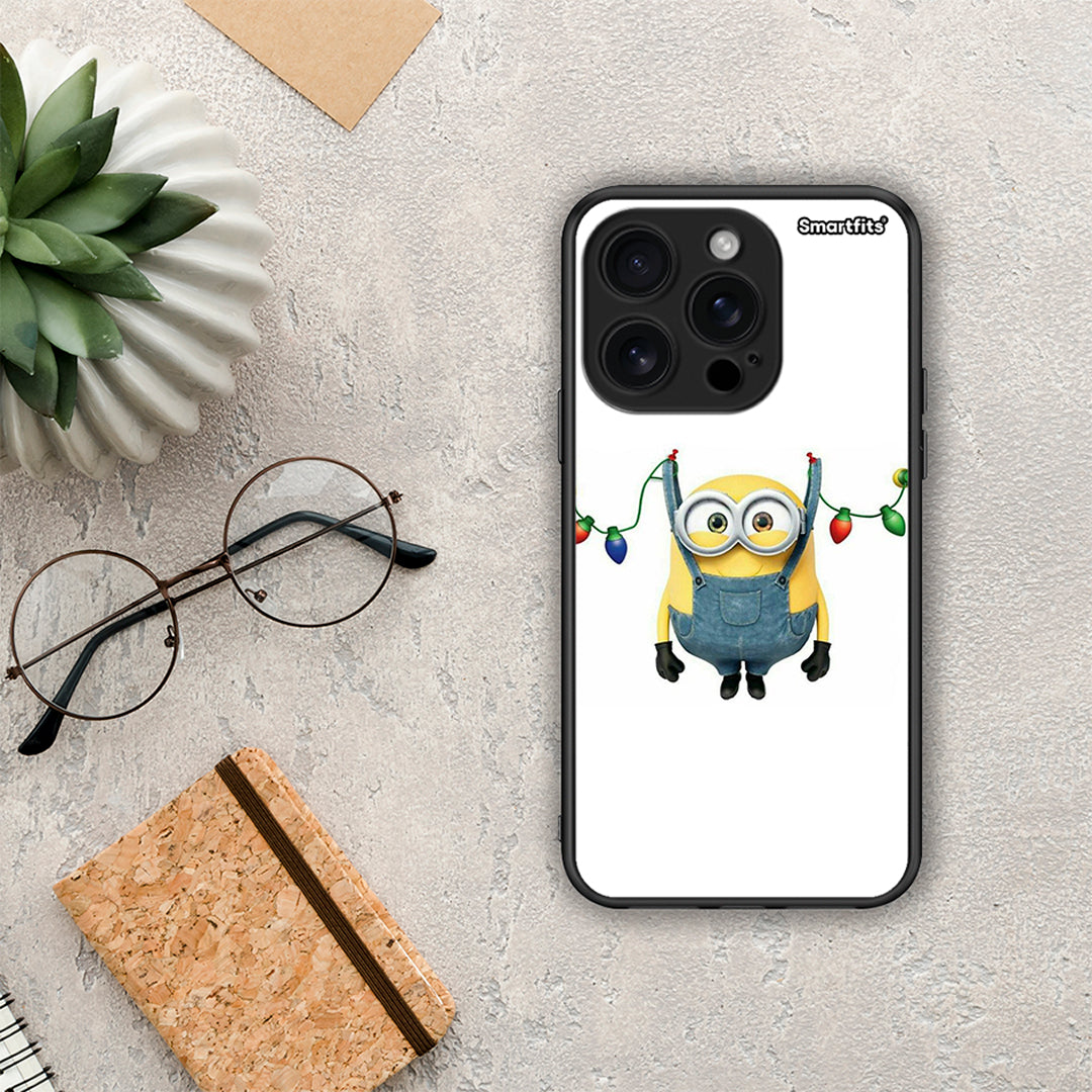 Xmas Minion Lights - iPhone 16 Pro θήκη