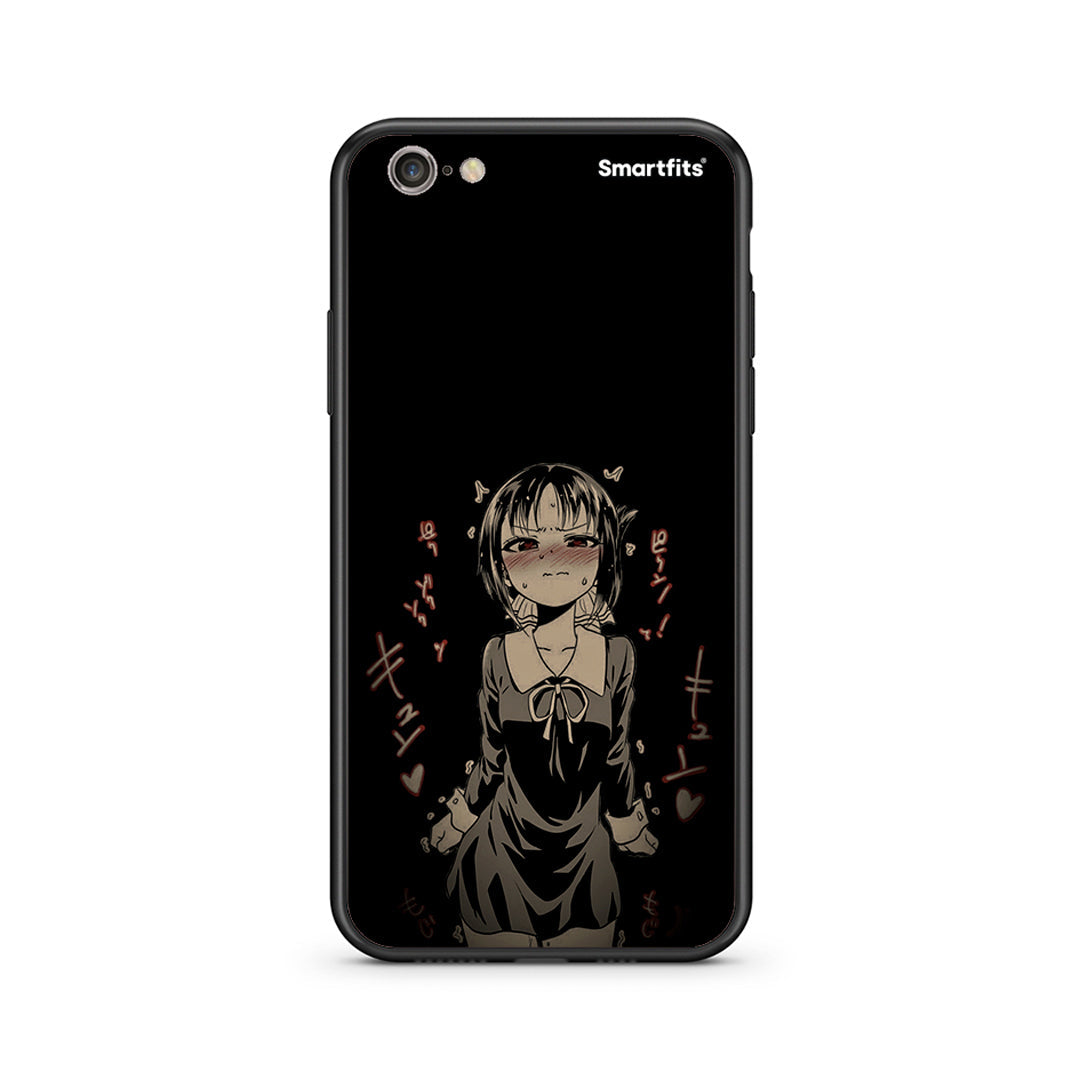 iPhone 7/8 Anime Girl θήκη από τη Smartfits με σχέδιο στο πίσω μέρος και μαύρο περίβλημα | Smartphone case with colorful back and black bezels by Smartfits