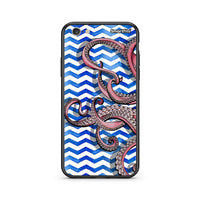 Thumbnail for iphone 6 6s Chevron Devilfish θήκη από τη Smartfits με σχέδιο στο πίσω μέρος και μαύρο περίβλημα | Smartphone case with colorful back and black bezels by Smartfits