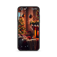 Thumbnail for iphone 6 6s Home For Christmas θήκη από τη Smartfits με σχέδιο στο πίσω μέρος και μαύρο περίβλημα | Smartphone case with colorful back and black bezels by Smartfits