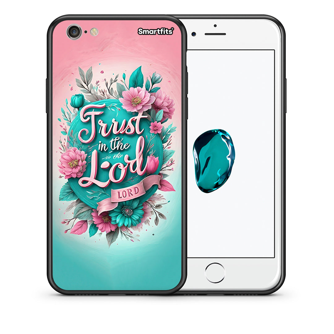 Θήκη iPhone 7/8/SE 2020 Lord Trust από τη Smartfits με σχέδιο στο πίσω μέρος και μαύρο περίβλημα | iPhone 7/8/SE 2020 Lord Trust case with colorful back and black bezels