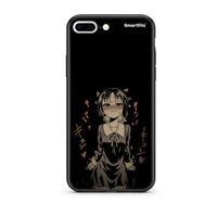 Thumbnail for iPhone 7 Plus/8 Plus Anime Girl θήκη από τη Smartfits με σχέδιο στο πίσω μέρος και μαύρο περίβλημα | Smartphone case with colorful back and black bezels by Smartfits