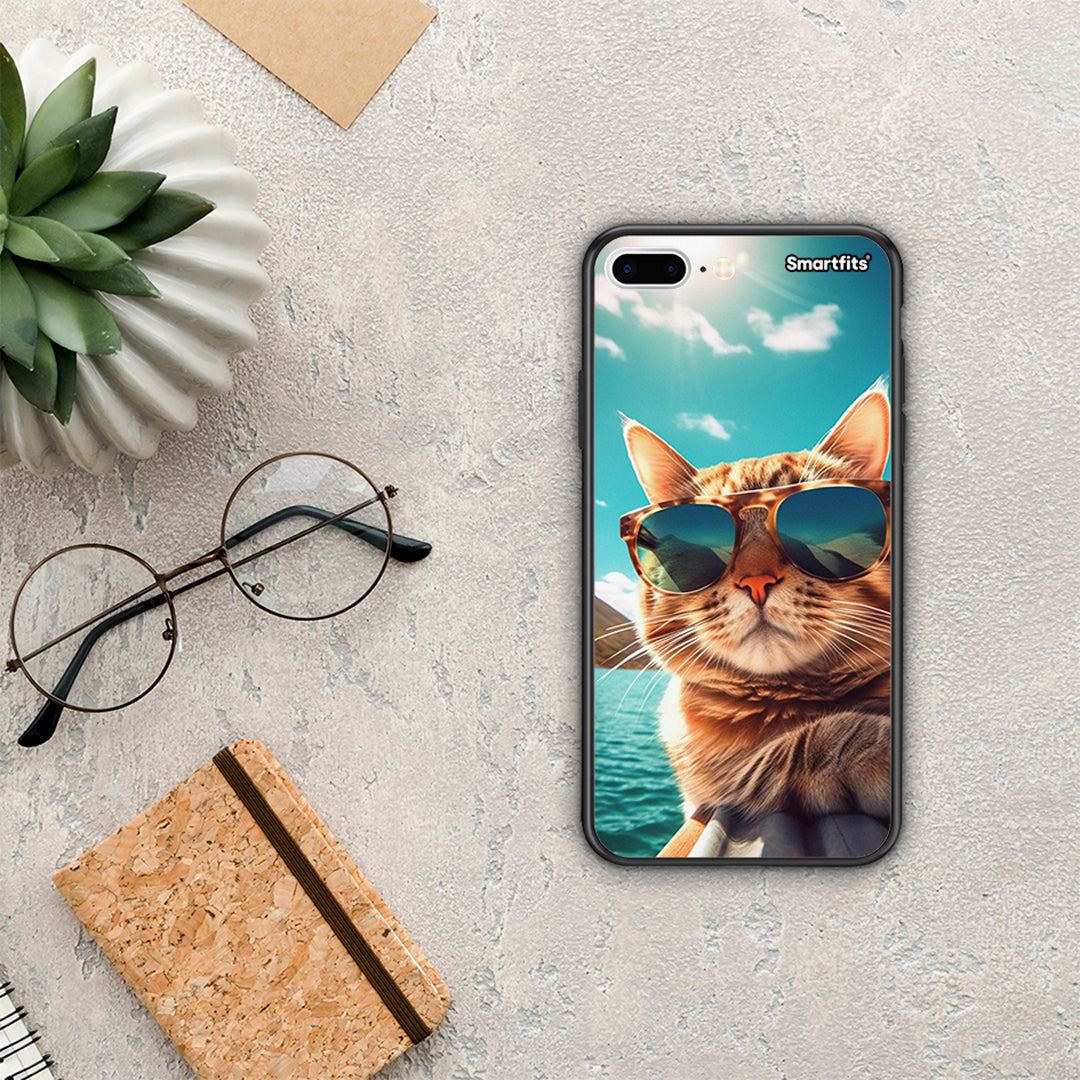 Summer Cat - iPhone 7 Plus / 8 Plus case