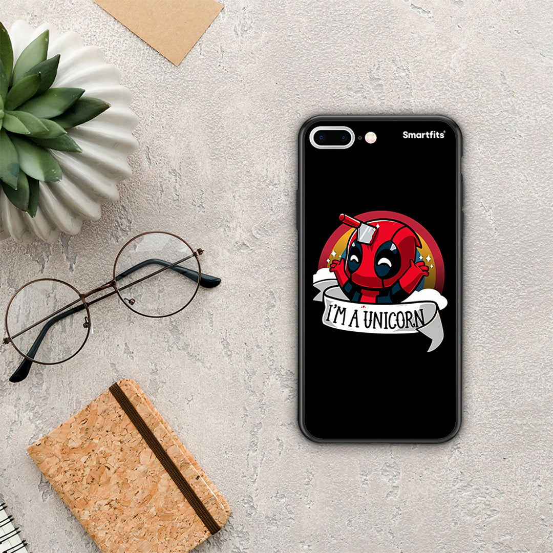 Unicorn Deadpool - iPhone 7 Plus / 8 Plus θήκη