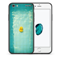 Thumbnail for Θήκη iPhone 7/8/SE 2020 Yellow Duck από τη Smartfits με σχέδιο στο πίσω μέρος και μαύρο περίβλημα | iPhone 7/8/SE 2020 Yellow Duck case with colorful back and black bezels