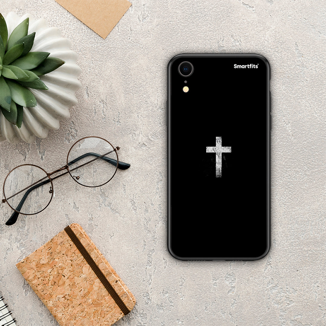 White Cross - iPhone XR θήκη