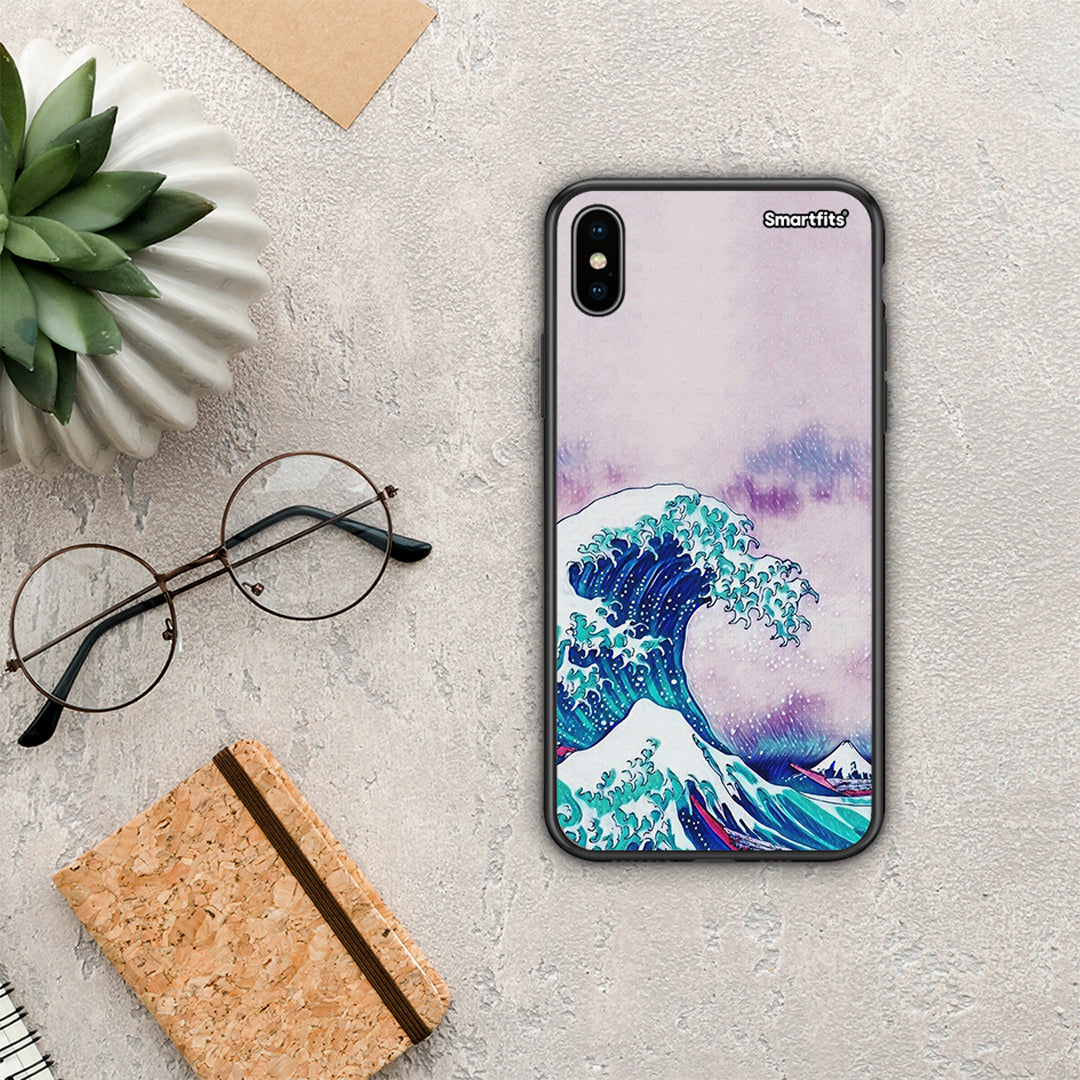 Blue Waves - iPhone Xs Max case