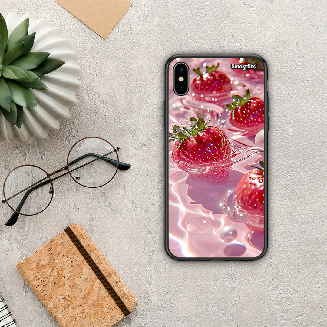 Juicy Strawberries - iPhone Xs Max case