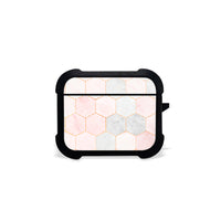 Thumbnail for Marble Hexagon Pink - Airpods case