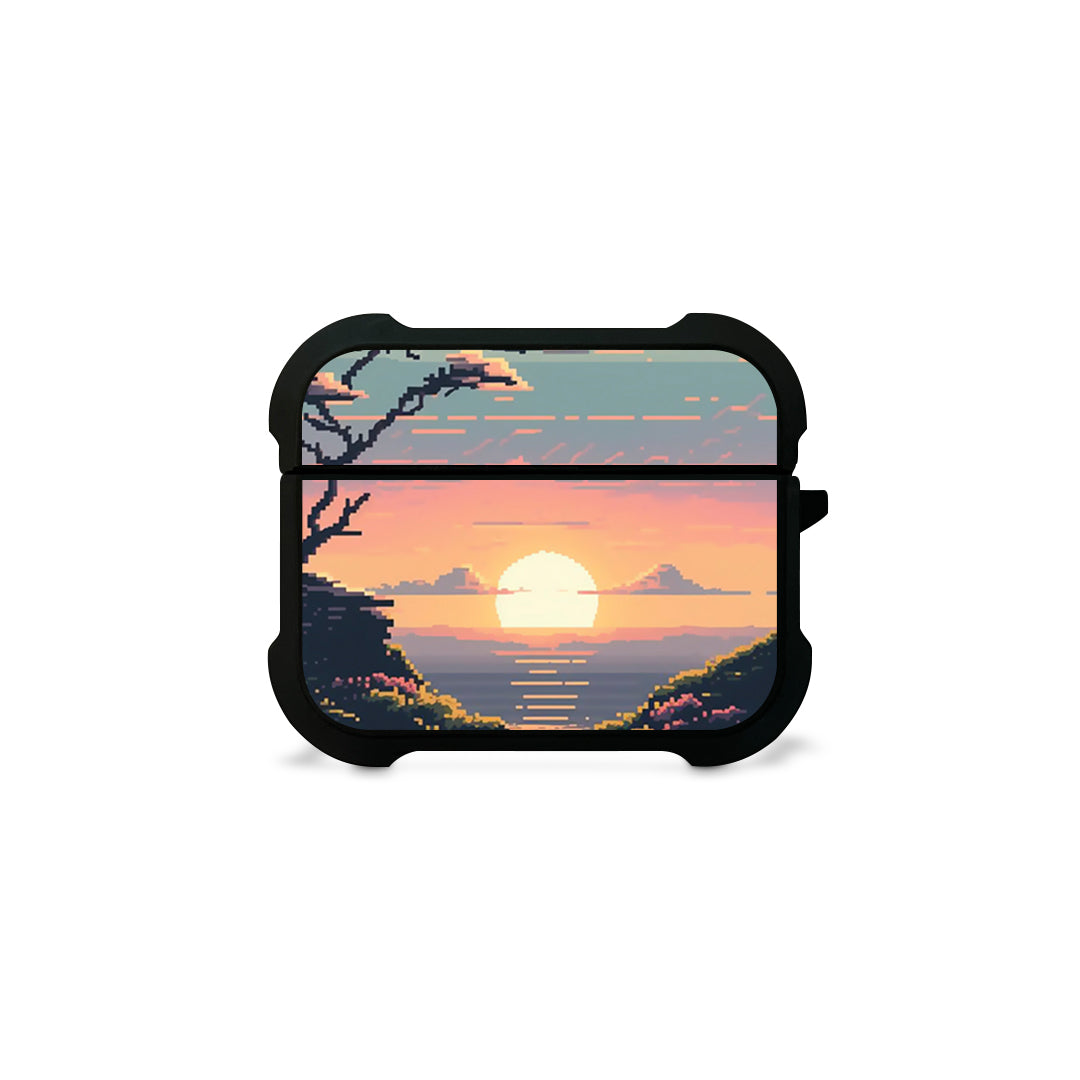 Pixel Sunset - Airpods case