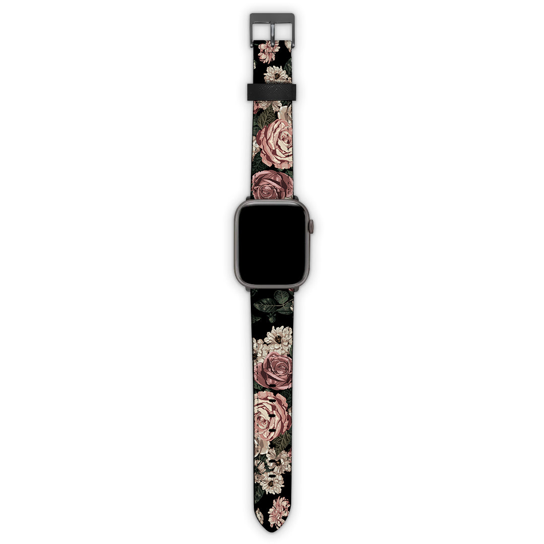 Λουράκι Smartwatch με χρώμα Flower Wild Roses – Smartfits