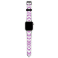 Thumbnail for Λουράκι Smartwatch με χρώμα Lilac Hearts – Smartfits