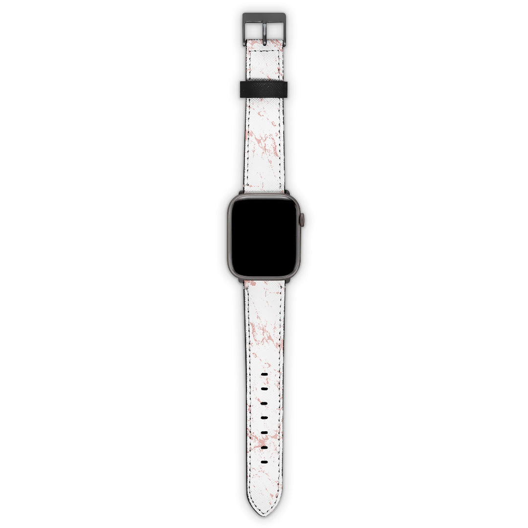 Λουράκι Smartwatch με χρώμα Marble Pink Splash – Smartfits