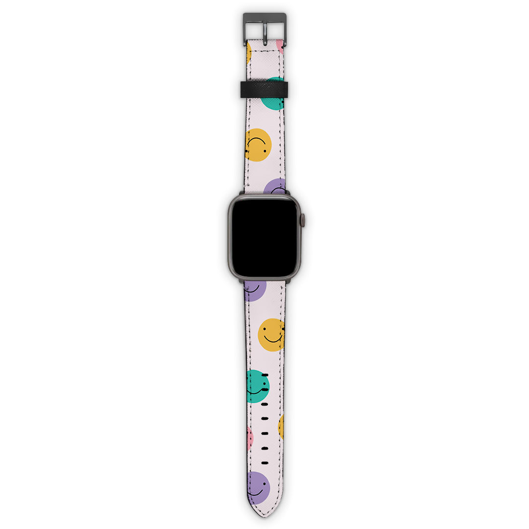 Λουράκι Smartwatch με χρώμα Smiley Faces – Smartfits