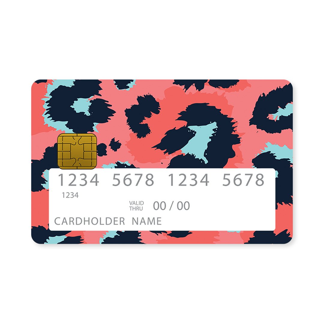 Animal Pink Leopard - Card Overlay