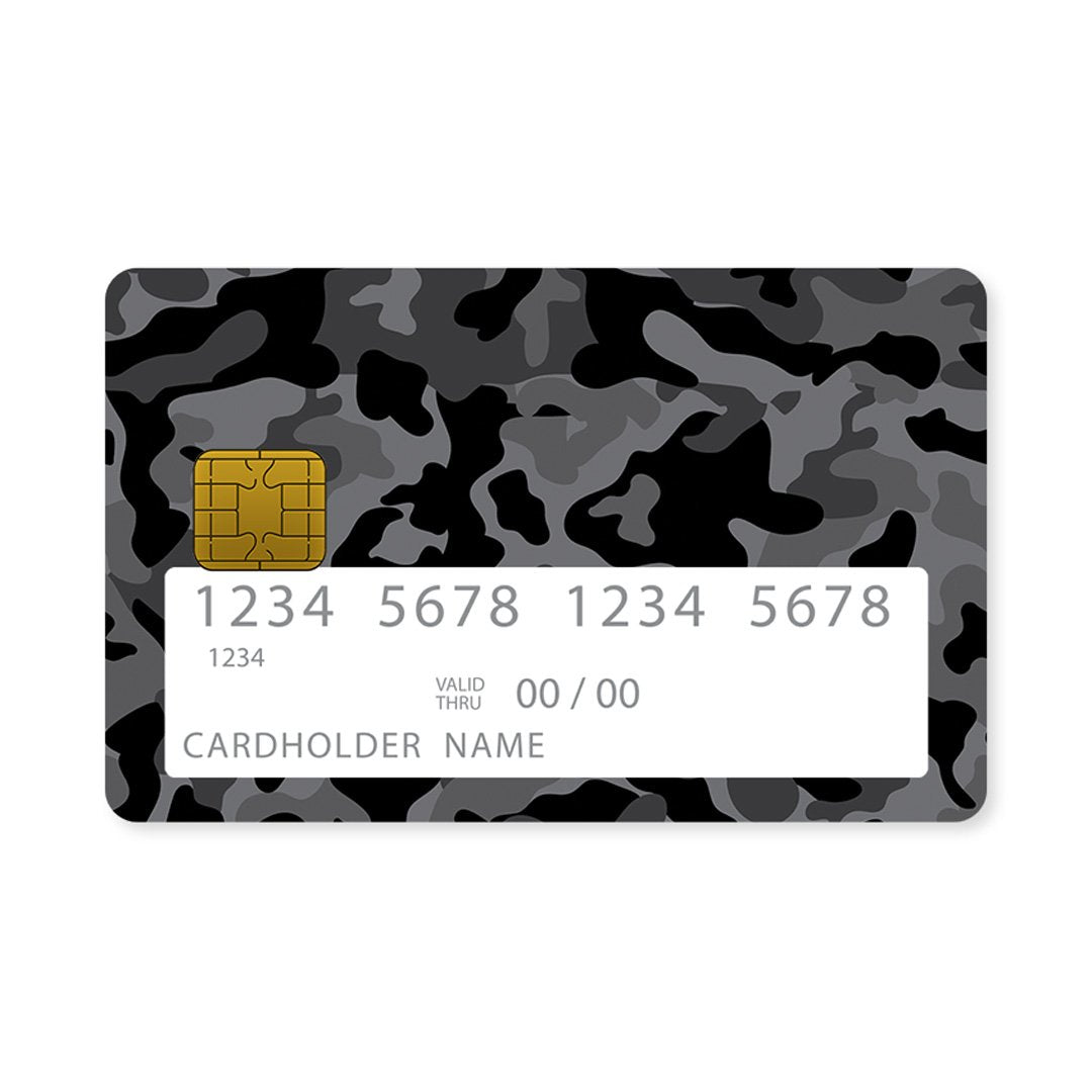 Black Camo - Card Overlay