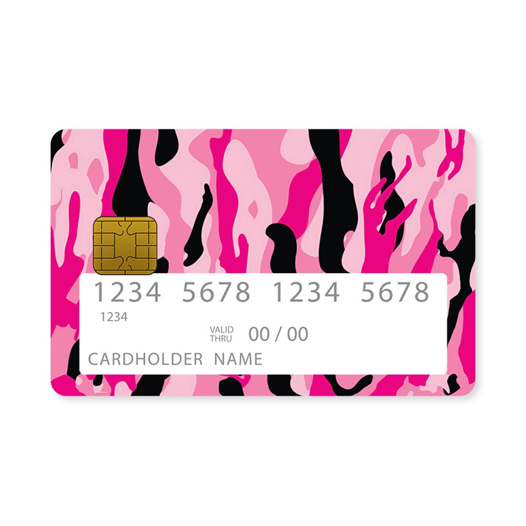 Pink Camo - Card Overlay