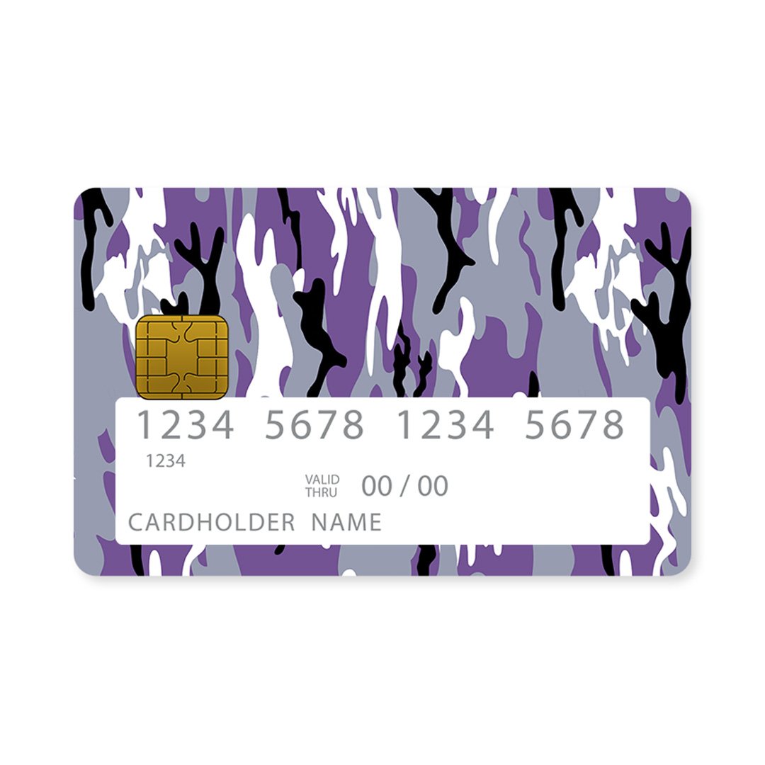 Purple Camo - Card Overlay