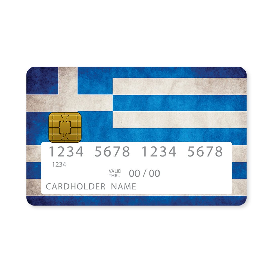 Greek Flag - Card Overlay
