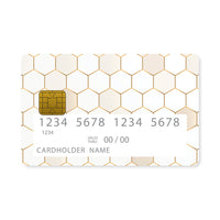 Thumbnail for Hexagonal Gold Geometric - Card Overlay