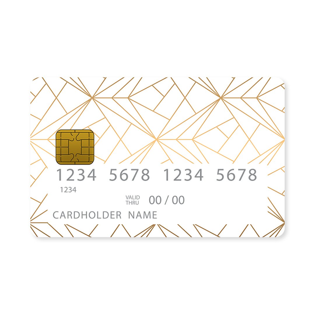 Geometric Luxury White - Card Card