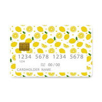 Thumbnail for Bank Card Skin with  Lemon Love design