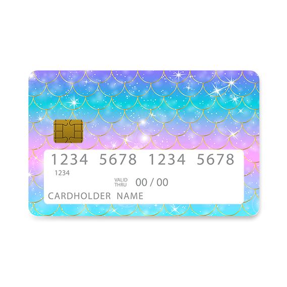 Bank Card Skin with  Mermaid Love design