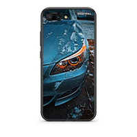 Thumbnail for Honor 10 Bmw E60 Θήκη από τη Smartfits με σχέδιο στο πίσω μέρος και μαύρο περίβλημα | Smartphone case with colorful back and black bezels by Smartfits