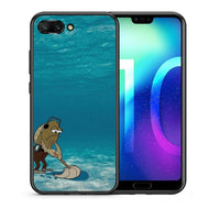Thumbnail for Θήκη Honor 10 Clean The Ocean από τη Smartfits με σχέδιο στο πίσω μέρος και μαύρο περίβλημα | Honor 10 Clean The Ocean case with colorful back and black bezels