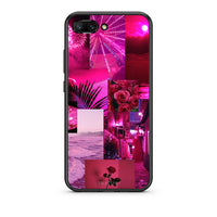 Thumbnail for Honor 10 Collage Red Roses Θήκη Αγίου Βαλεντίνου από τη Smartfits με σχέδιο στο πίσω μέρος και μαύρο περίβλημα | Smartphone case with colorful back and black bezels by Smartfits