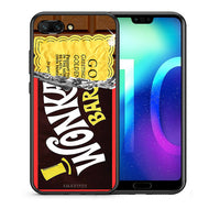 Thumbnail for Θήκη Honor 10 Golden Ticket από τη Smartfits με σχέδιο στο πίσω μέρος και μαύρο περίβλημα | Honor 10 Golden Ticket case with colorful back and black bezels