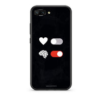 Thumbnail for Honor 10 Heart Vs Brain Θήκη Αγίου Βαλεντίνου από τη Smartfits με σχέδιο στο πίσω μέρος και μαύρο περίβλημα | Smartphone case with colorful back and black bezels by Smartfits