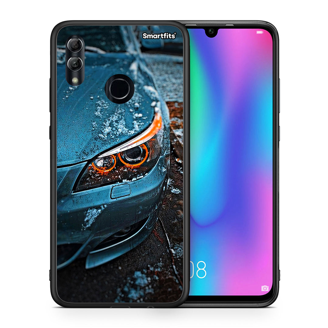 Θήκη Honor 10 Lite Bmw E60 από τη Smartfits με σχέδιο στο πίσω μέρος και μαύρο περίβλημα | Honor 10 Lite Bmw E60 case with colorful back and black bezels