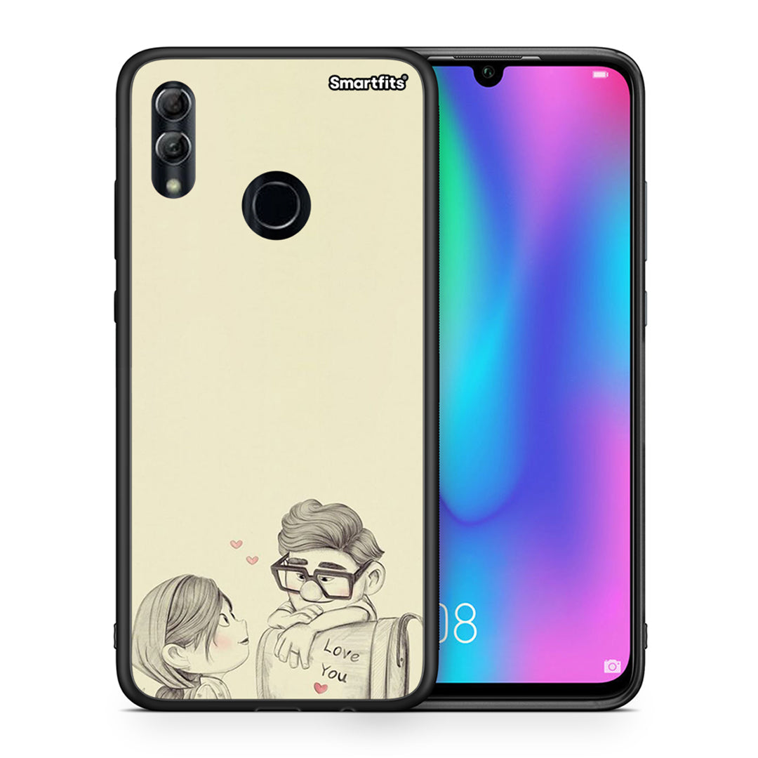 Carl and Ellie - Honor 8x case