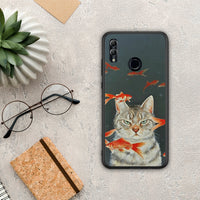 Thumbnail for Cat Goldfish - Honor 10 Lite case