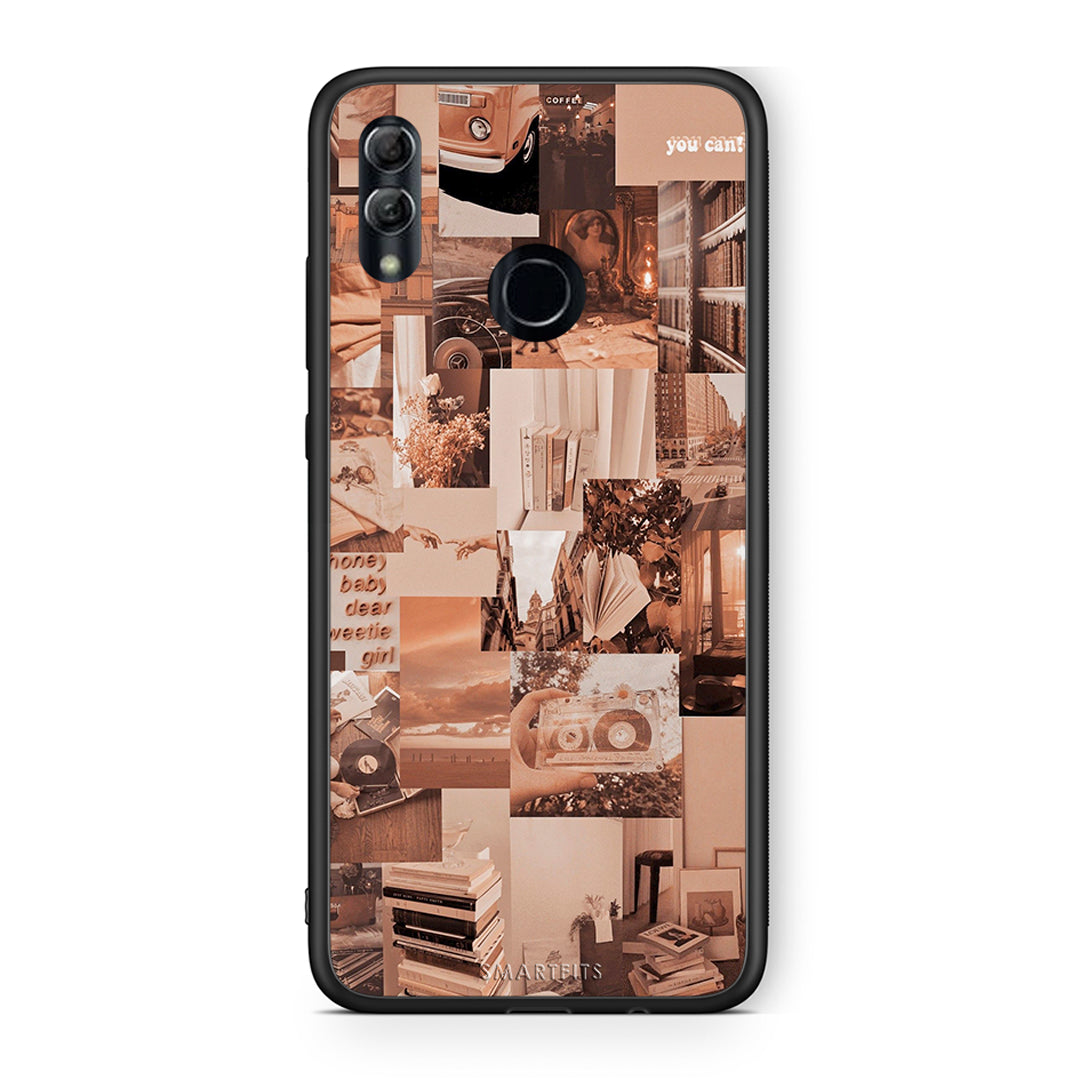 Honor 10 Lite Collage You Can Θήκη Αγίου Βαλεντίνου από τη Smartfits με σχέδιο στο πίσω μέρος και μαύρο περίβλημα | Smartphone case with colorful back and black bezels by Smartfits