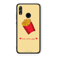 Thumbnail for Honor 8x Fries Before Guys Θήκη Αγίου Βαλεντίνου από τη Smartfits με σχέδιο στο πίσω μέρος και μαύρο περίβλημα | Smartphone case with colorful back and black bezels by Smartfits