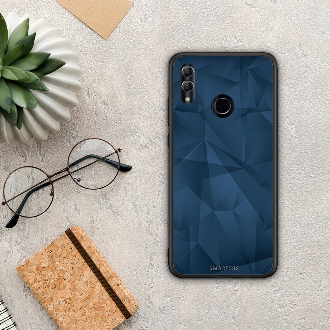 Geometric Blue Abstract - Honor 8x case