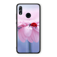 Thumbnail for Honor 8x Ladybug Flower θήκη από τη Smartfits με σχέδιο στο πίσω μέρος και μαύρο περίβλημα | Smartphone case with colorful back and black bezels by Smartfits