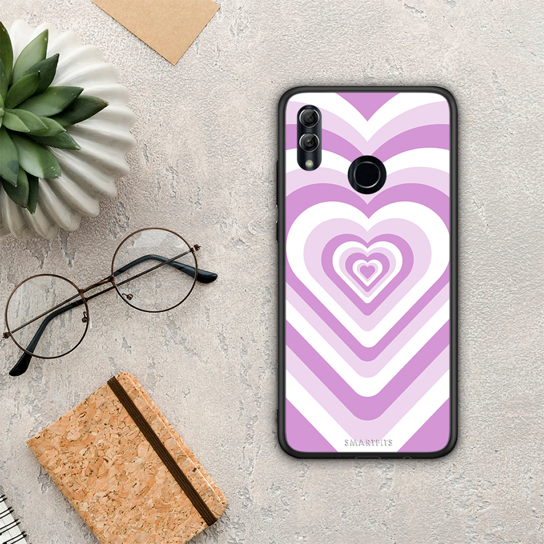 Lilac Hearts - Honor 10 Lite case