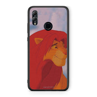 Thumbnail for Honor 8x Lion Love 1 Θήκη Αγίου Βαλεντίνου από τη Smartfits με σχέδιο στο πίσω μέρος και μαύρο περίβλημα | Smartphone case with colorful back and black bezels by Smartfits