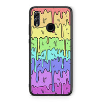 Thumbnail for Honor 8x Melting Rainbow θήκη από τη Smartfits με σχέδιο στο πίσω μέρος και μαύρο περίβλημα | Smartphone case with colorful back and black bezels by Smartfits