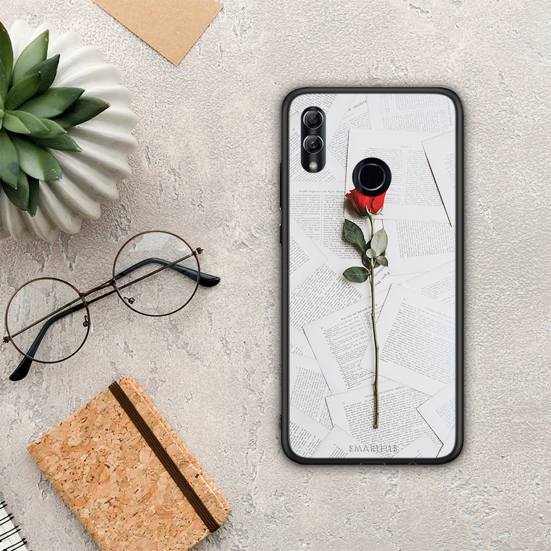 Red Rose - Honor 10 Lite case