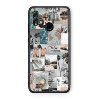 Thumbnail for Honor 8x Retro Beach Life Θήκη από τη Smartfits με σχέδιο στο πίσω μέρος και μαύρο περίβλημα | Smartphone case with colorful back and black bezels by Smartfits